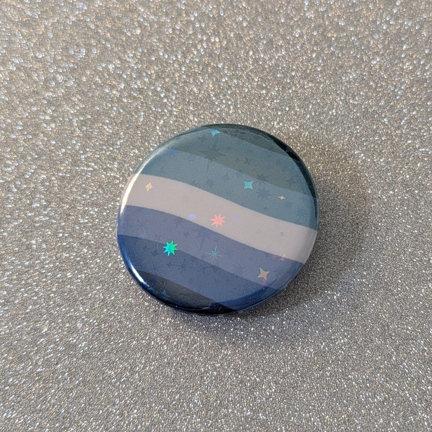 Holo Glitzer Button - Pride Flaggen - verschiedene kindafcreations Schwul