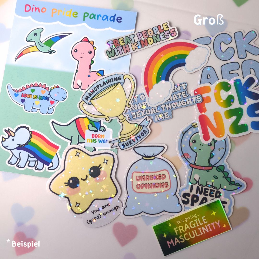 Oopsie Mystery Bags – Überraschungstüten mit B-Ware Stickern Sticker kindafcreations