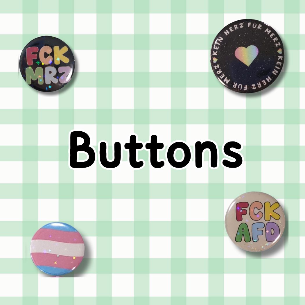 Glitzer Buttons