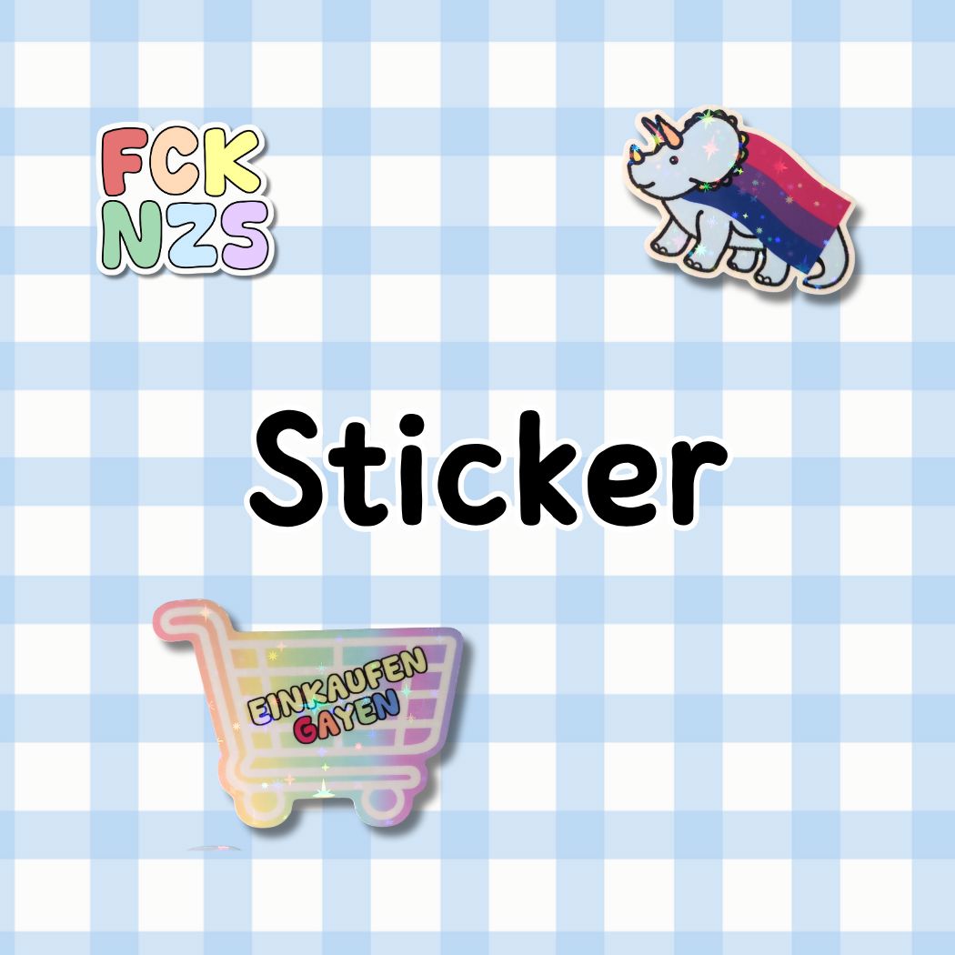 Chode Sticker 🌈 Glitzer Sticker – Pride | Kindness | MentalHealth | Politik ...