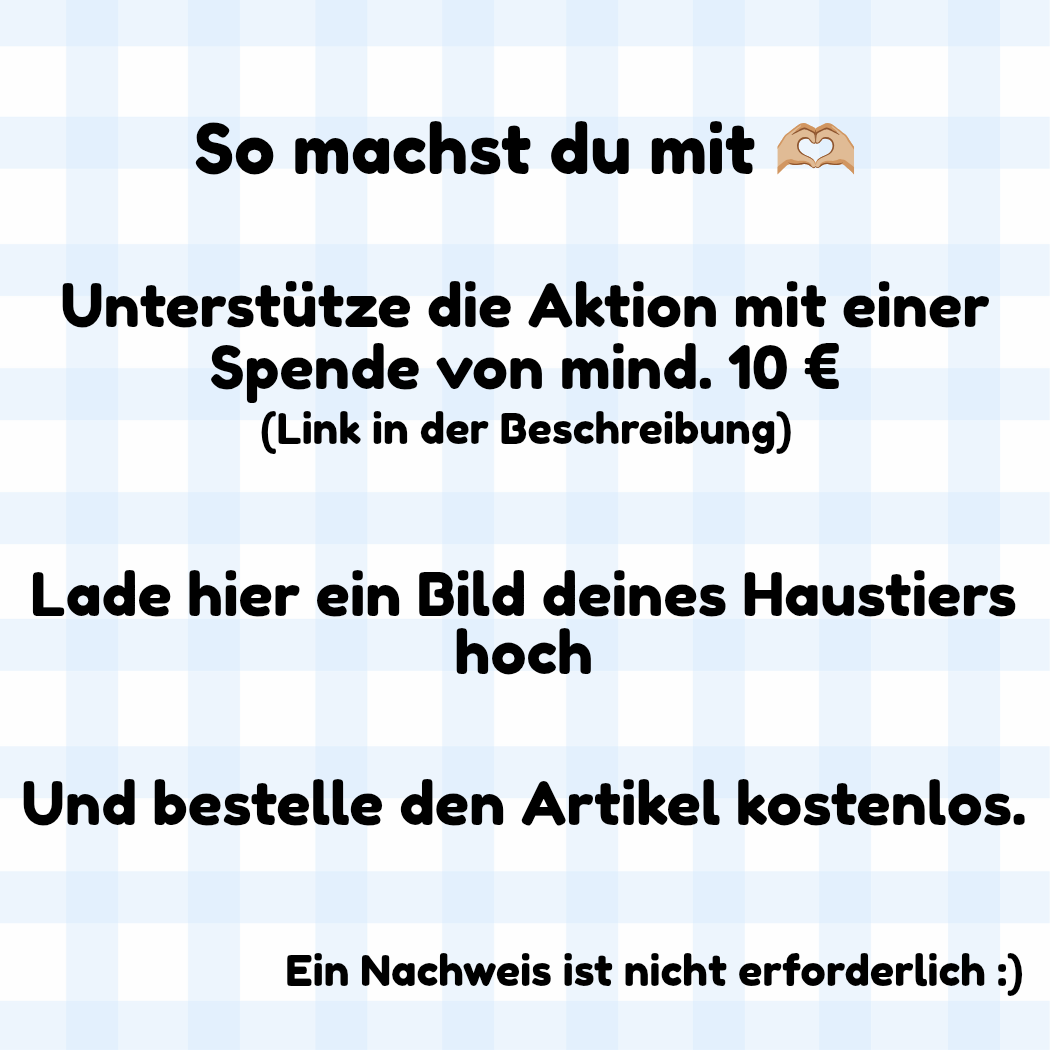 Spende für einen Assistenzhund & erhalte Sticker von deinem Haustier