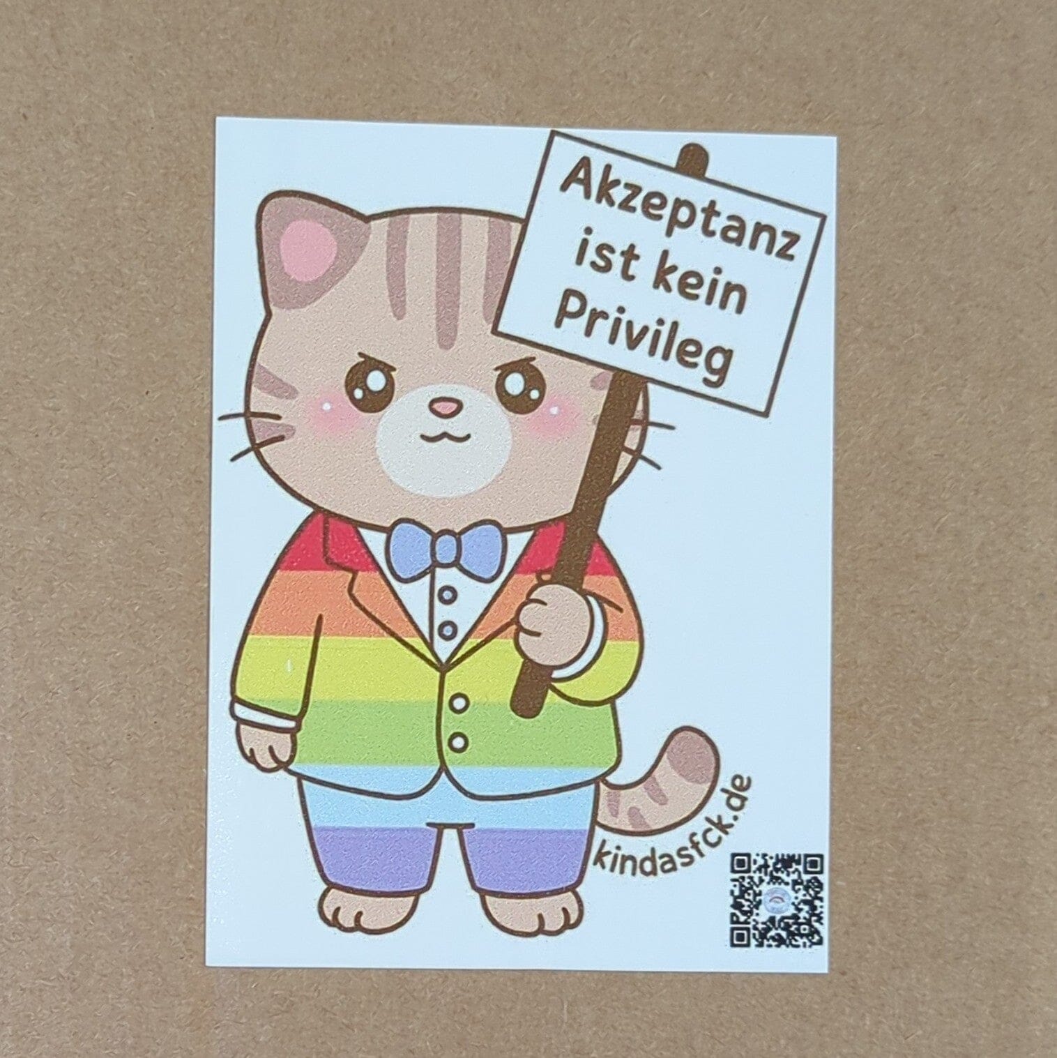 50 Stück | Outdoor Sticker kindafcreations 50 Stück - Katze 