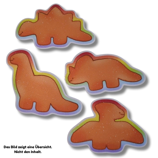 Dino Nuggets |Glitzer Vinyl Sticker