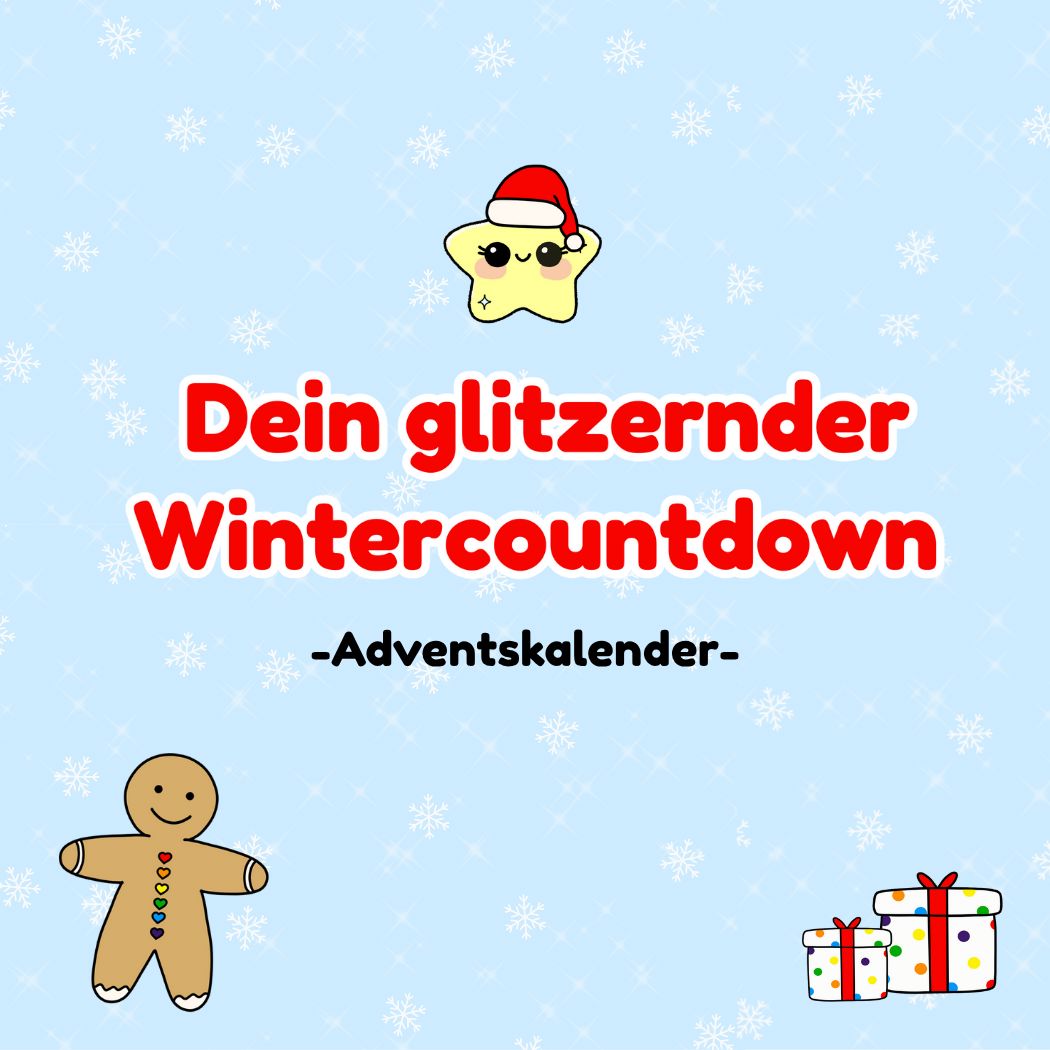 Adventskalender - Dein glitzernder Wintercountdown kindafcreations 