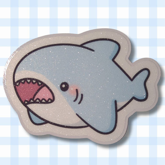 Hai | Glitzer Vinyl Sticker Sticker kindafcreations 
