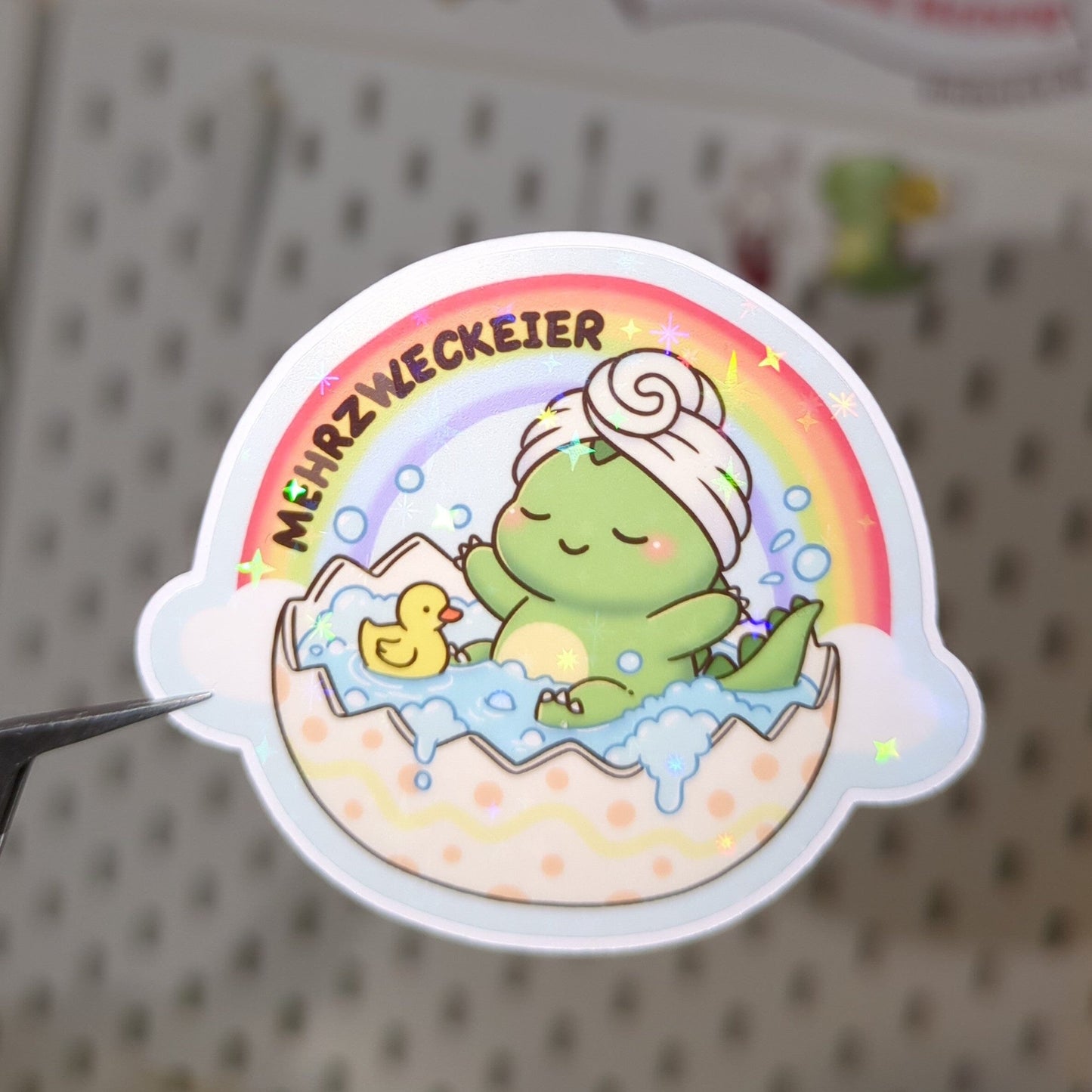 MEHRZWECKEIER | Jugendwort 2026? | Holo Vinyl Sticker kindafcreations 