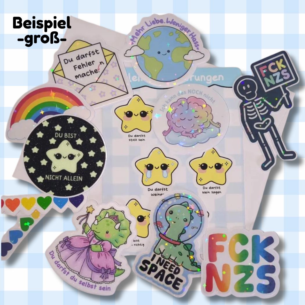 Oopsie Mystery Bags – Überraschungstüten mit B-Ware Sticker kindafcreations 