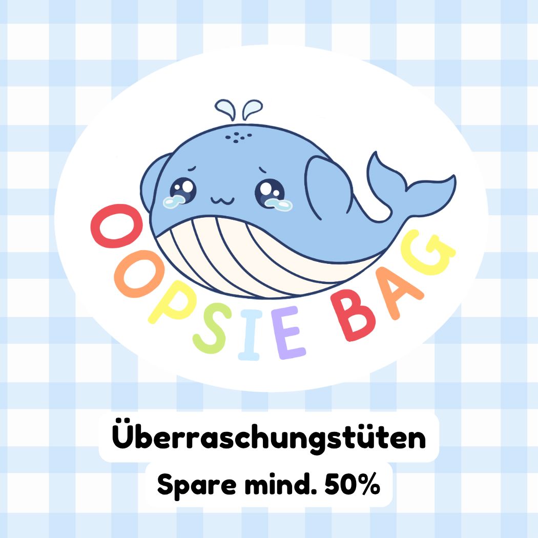 Oopsie Mystery Bags – Überraschungstüten mit B-Ware Sticker kindafcreations 