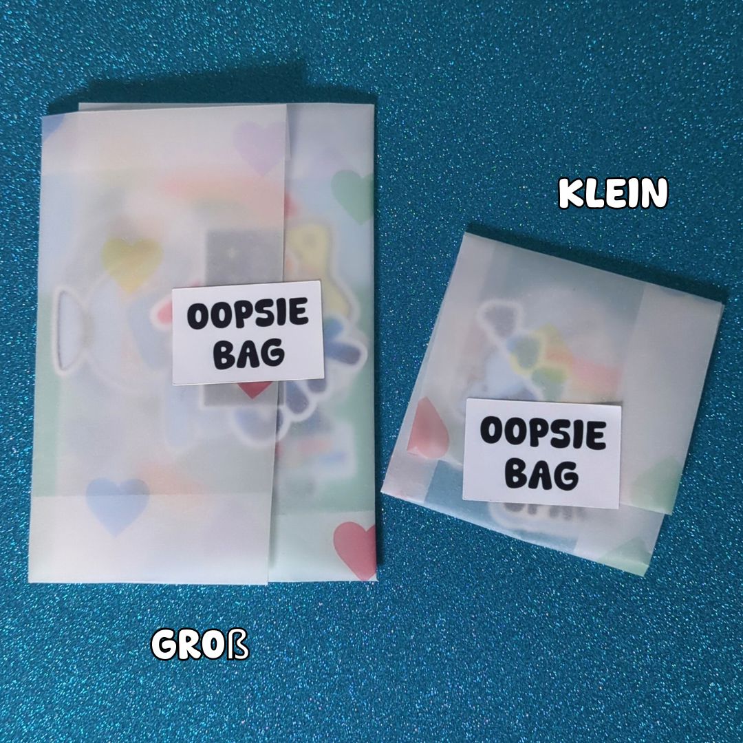 Oopsie Mystery Bags – Überraschungstüten mit B-Ware Stickern Sticker kindafcreations 