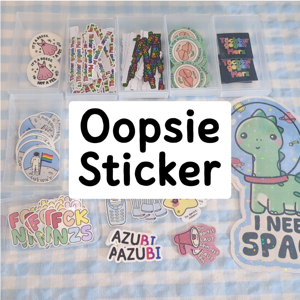 Oopsie - Sticker kindafcreations 