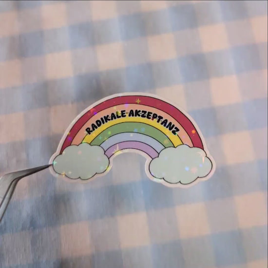 Radikale Akzeptanz Sticker Holo DBT