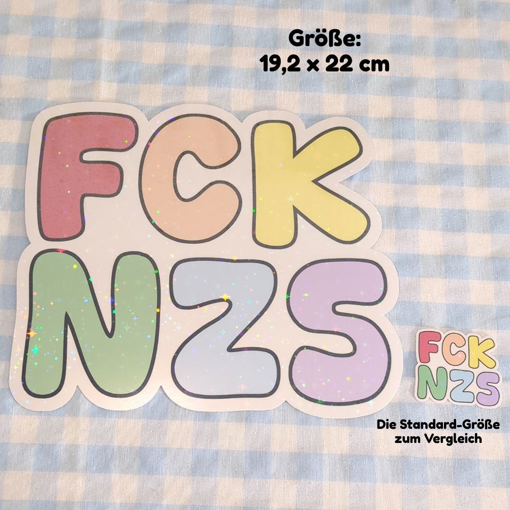 XL Sticker - Mit deinem Lieblings-Motiv Sticker kindafcreations 