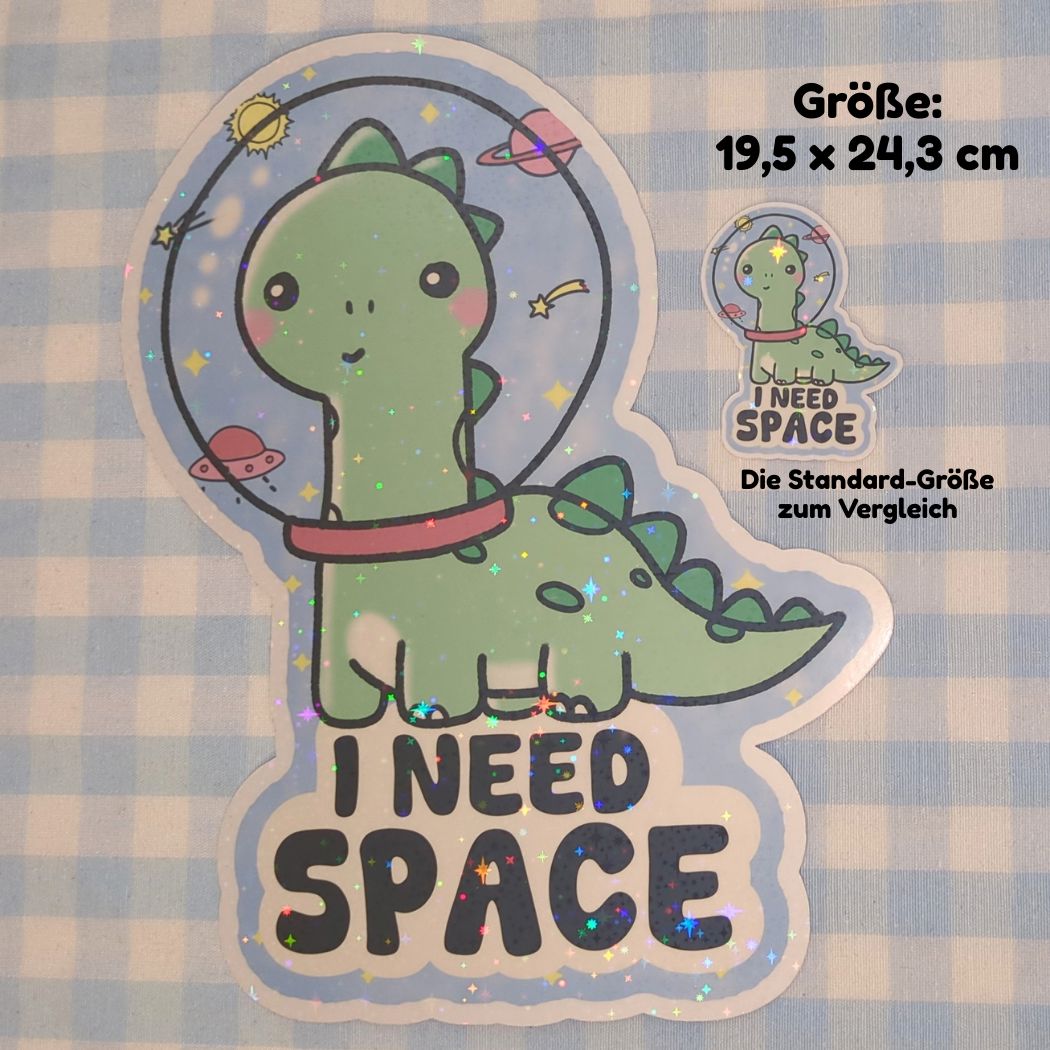 XL Sticker - Mit deinem Lieblings-Motiv Sticker kindafcreations 